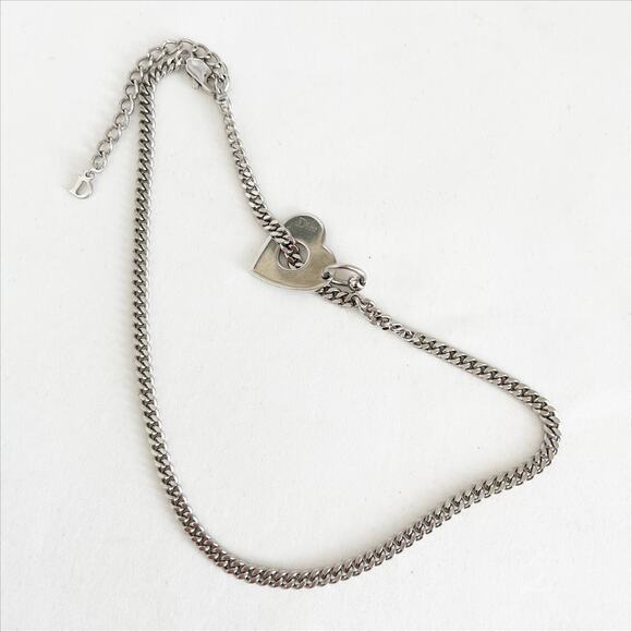 DIOR Vintage Hardcore Pierced Heart Bracelet SS04 by John Galliano - Picture 9 of 12